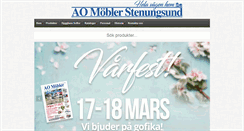 Desktop Screenshot of aomobler.se