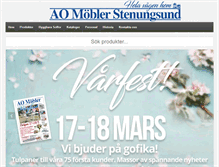 Tablet Screenshot of aomobler.se